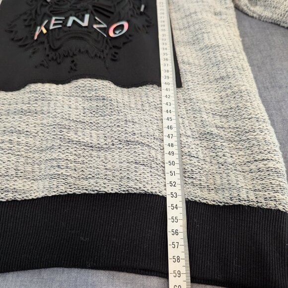 KENZO Paris Women's Embossed Black Lucky Tiger Hoodie - Size M - Picture 8 of 11